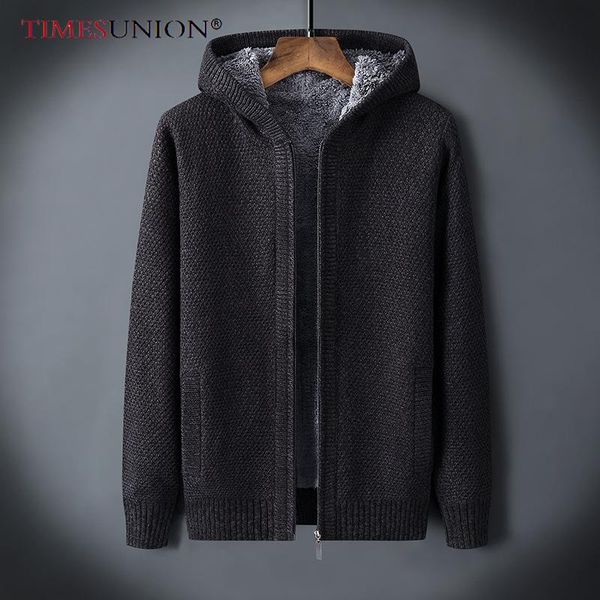 

pull homme 2020 winter men's thick jackets casual warm hoodies fur inside outwear hooded mens coat thermal sweatshirt, White;black