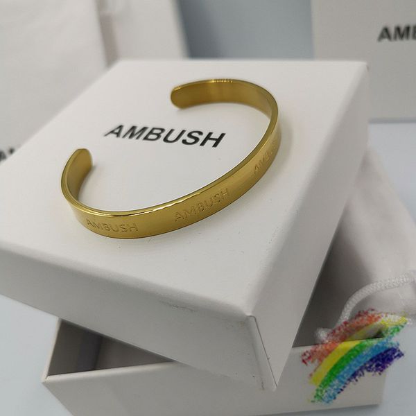 

steel cuff bracelet men women couples jewelry lettering accessories, White