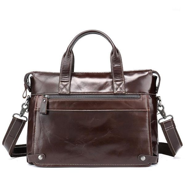 

genuine leather handbag briefcase bag male package leisure time business affairs document cowhide single shoulder satchel man1