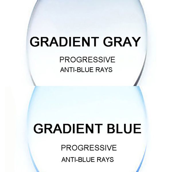 

1.61 mr-8 1.67 mr-7 aspherical form progressive lenses anti blue lights super tough computer prescription optical glasses