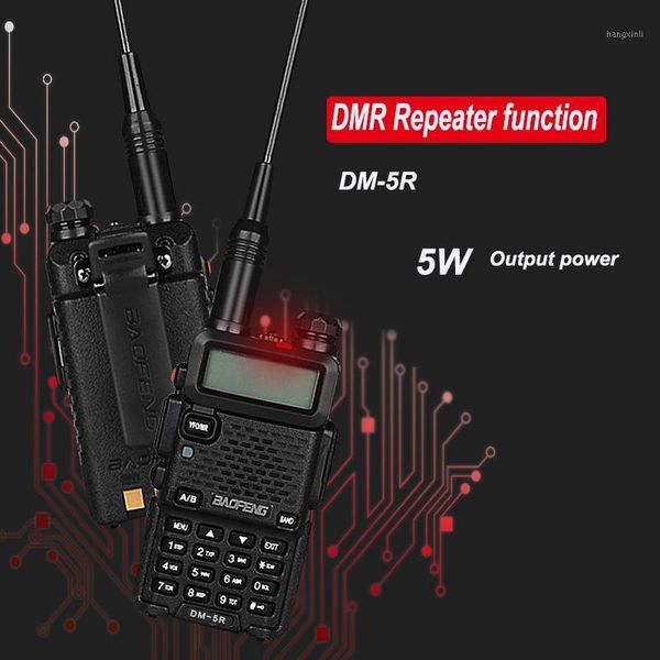 

baofeng original 2000mah high capacity dm-5r two way radio dual band walkie talkie baofeng dm5r1