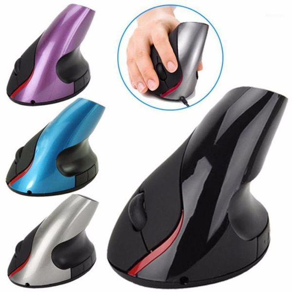 

mice ergonomic design usb vertical optical mouse wrist healing for computer pc lapdrop 1