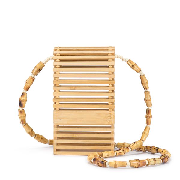 

realer bamboo bag crossbody shoulder bag bohemia wood fashion women summer 2020 beach flap ladies messenger bag