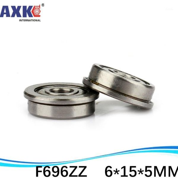 

10 pcs sf696zz bearings f696zz stainless steel flanged bearings ddrf-1560zz sf696-2z ssf696zz 6*15*17*5*1.2 mm1