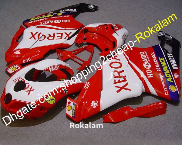 Aftermarket Kit de Aftermarket para Ducati 999 749 999S 749R 2005 2006 749S 999R 05 06 Peças de carenagem (moldagem por injeção)