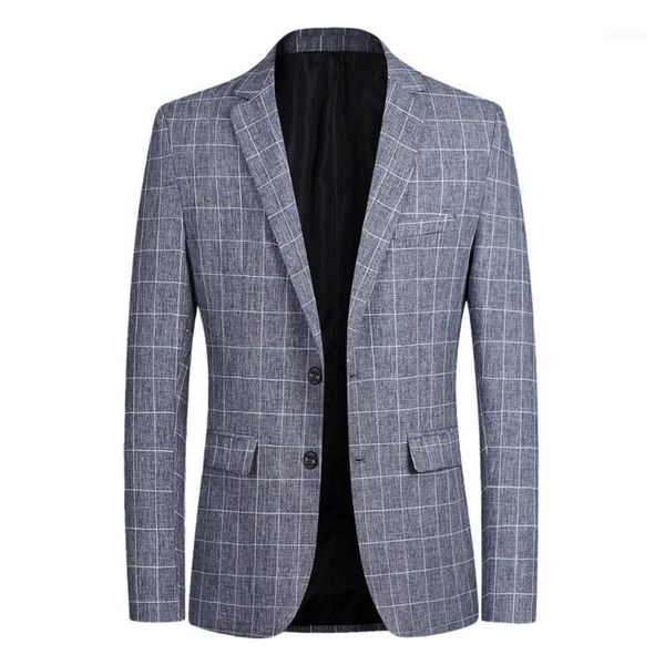 

men blazermen blazerfashion men blazer casual plaid suit lapel slim fit stylish suit coat blazer masculino for 20191, White;black