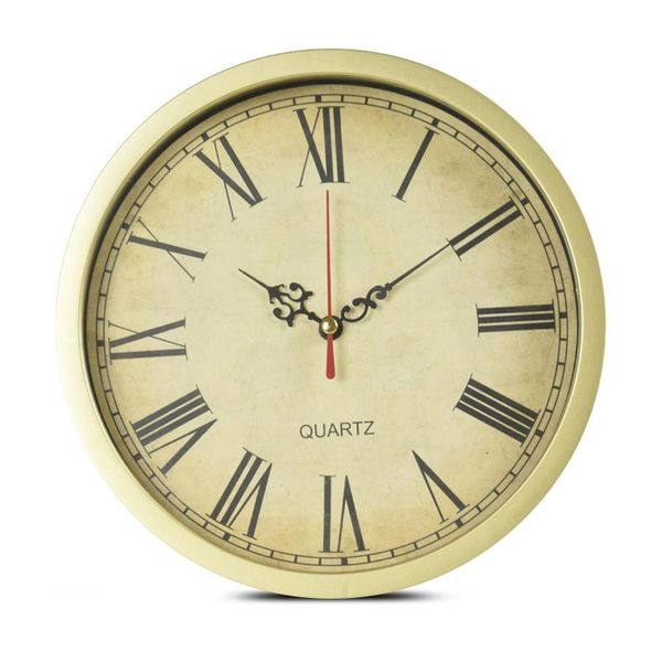 

decorative pvc hanging wall clocks silent vintage brief creative quartz living room plastic clock home decor roman numbers watch q bbyshc