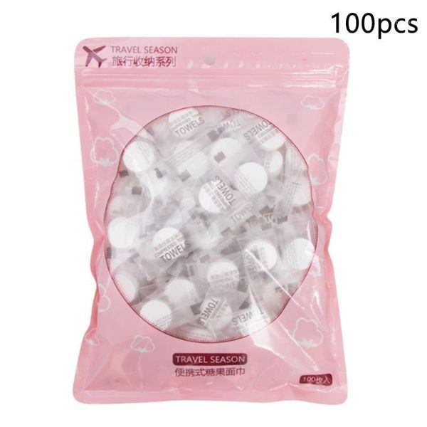 

towel 50pcs soft cotton compressed portable travel outdoor face care sports1