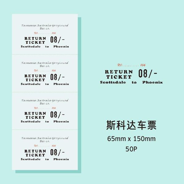 

50 sheets retro postmark newspaper scrapbook sticker hand notepad note note paper office school stationery notepad 10 selections wmthhi