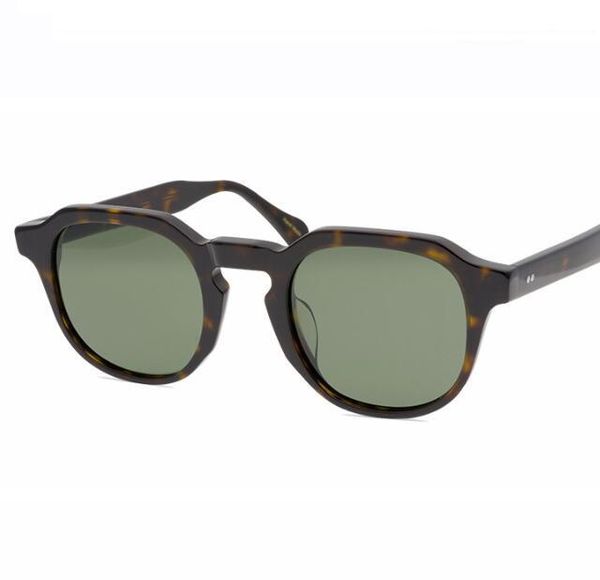 

high-end polarized lens handmade quality acetate rectangular sunglasses