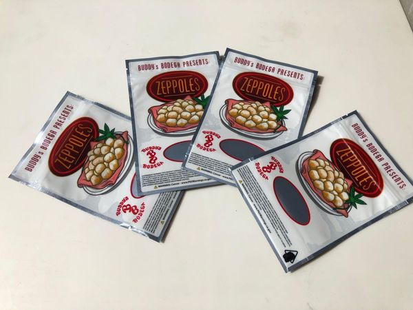 

buddys bodega zeppoles 3.5-7g майларовые сумки местная пустая сумка edibles упаковка jllbse ffshop2001, Pink;blue