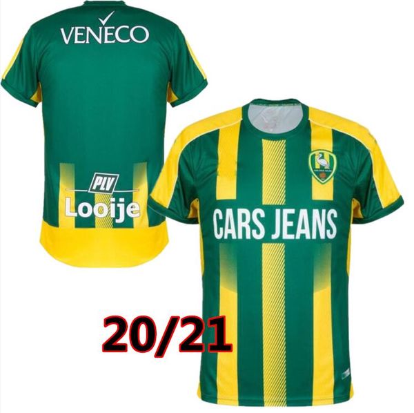 

20 21 ado den haag soccer jerseys home 2020 2021 football shirts dante rigo morrison shaquille pinas nikolaos karelis camisetas de fÃºtbol, Black;yellow