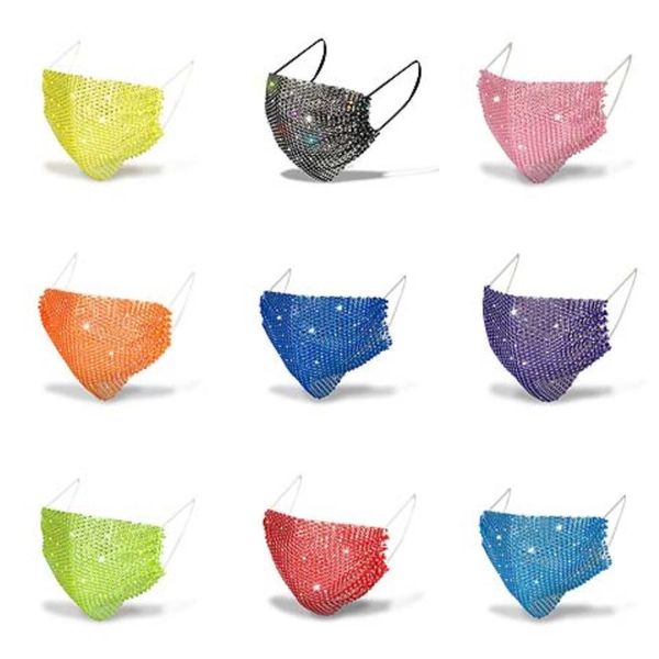 

masks shield rhinestone mask removable eye face mask face women mouth mask#944 hkhqo