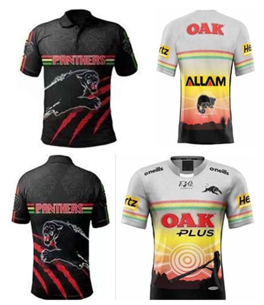 

20 21 jaguar home away rugby league 2020 jaguar home away rugby league shirt panther s-5xl, Black;gray