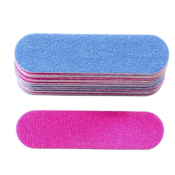 

nail files 100pcs double color wooden mini buffer sanding 180/240 disposable manicure tools