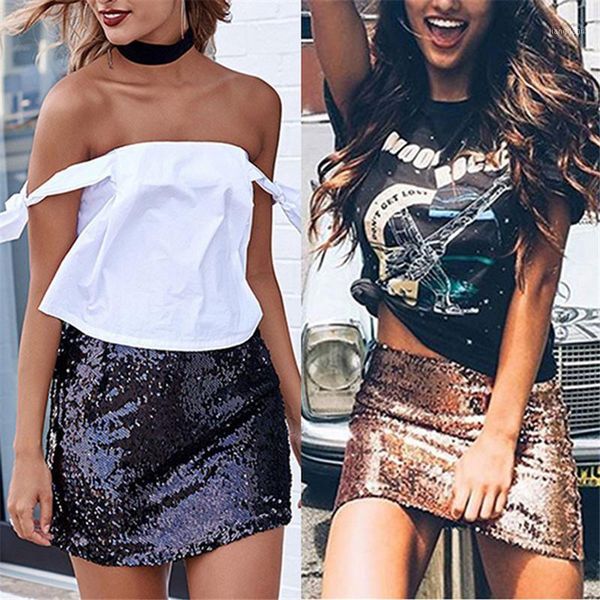 

european and american girls fashion sequin skirts bead piece bust skirt women high waist wrap buttocks short skirt party1, Black