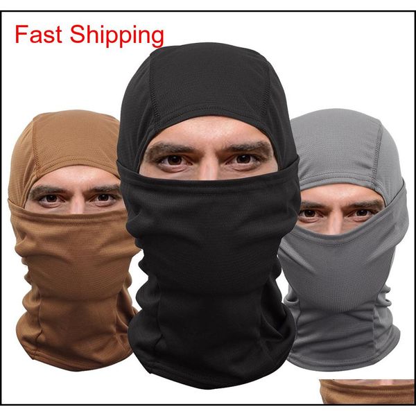 

tactical mask full face mask breathable winter hat protector uv hunting trekking hat tactical accessories shipping eeekw