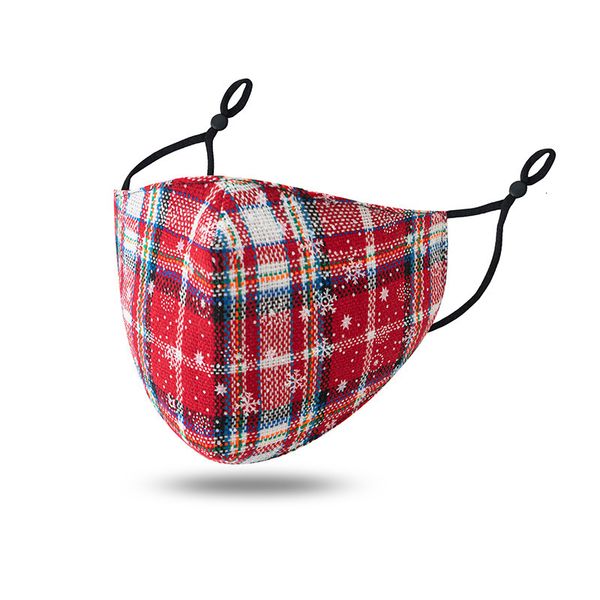 

masks cotton printed party xmas face fashion anti dust snowflake christmas mouth washable reus