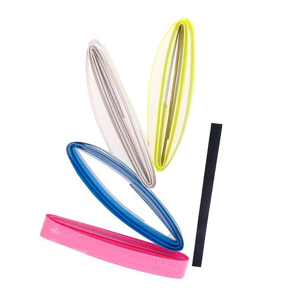 

anti-slip breathable sport over grip sweatband tennis overgrips tape badminton racket grips sweatband, Yellow;black