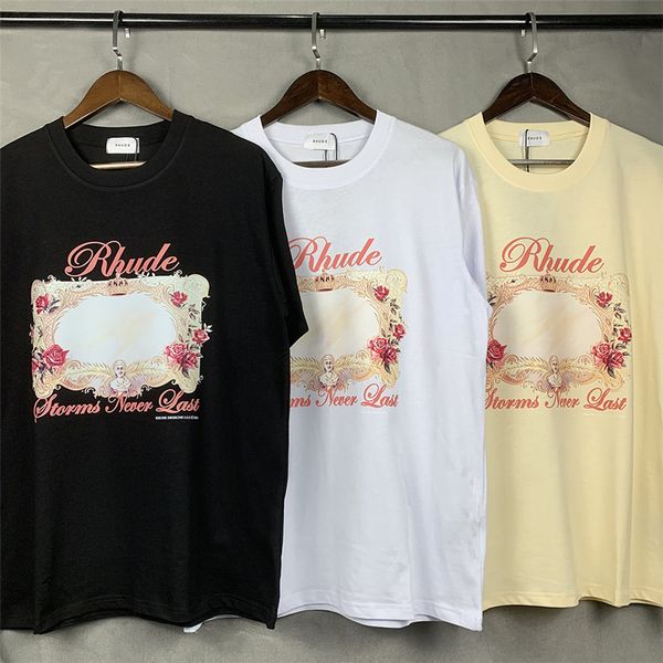 

t-shirt 2022 men women 1 multicolor pattern print tee oversize casual short sleeve, White;black