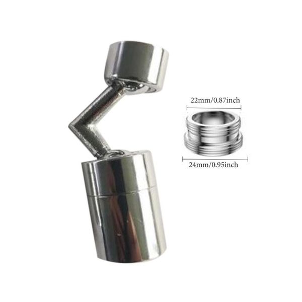 

swivel anti splash sprayer kitchen universal tap water saving copper sink bathroom 720 rotatable faucet aerator nozzle dual mode