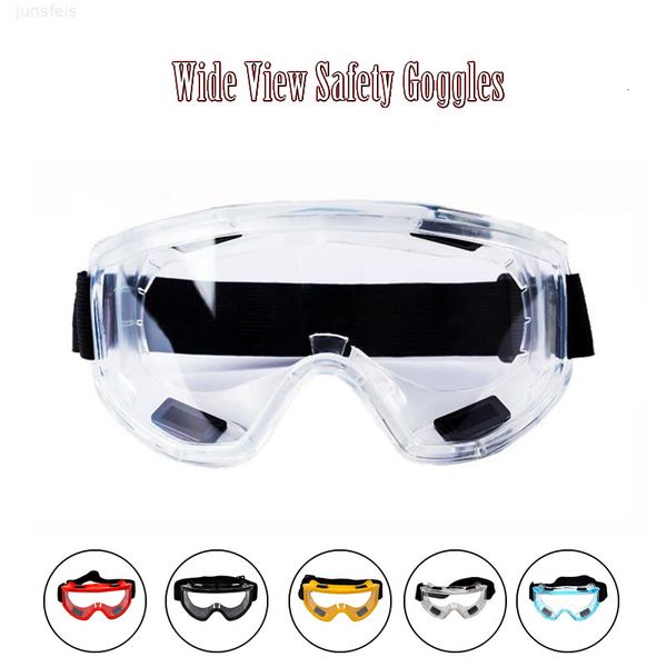 

anti-splash work transparent wind-proof protective safety goggles glasses for industrial research cycling riding