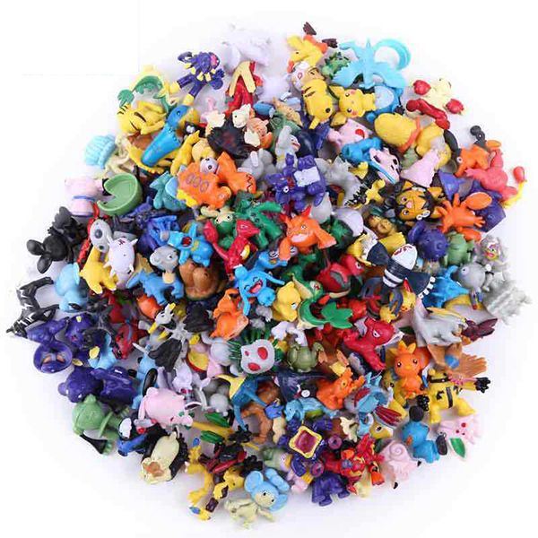 

2020 toy furnishing articles 144 styles figures toys action figures cartoon 2-3cm mini model toys for children anime figure