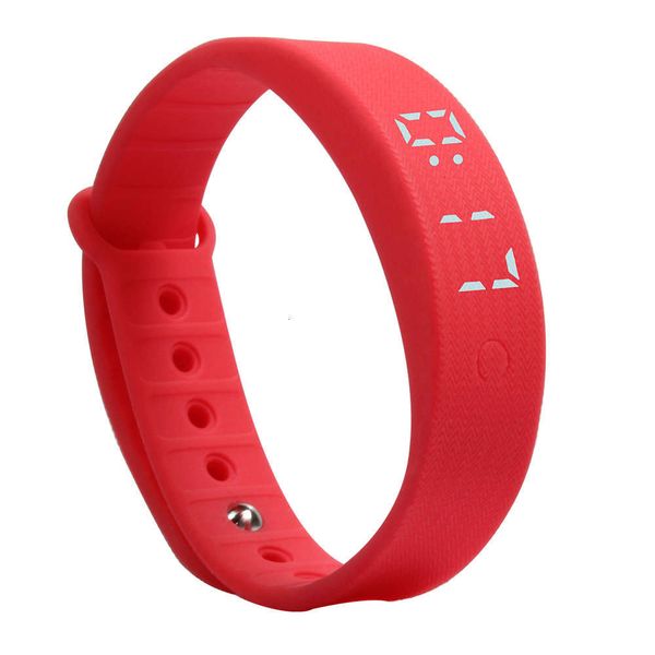 

waterproof w5 pedometer wristband sleep thermometer belt intelligent sports watch trac