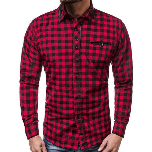 

men's casual shirts wholesale 2021 autumn winter youth trend stitching long-sleeve shirt korean plaid simple versatile jacket, White;black