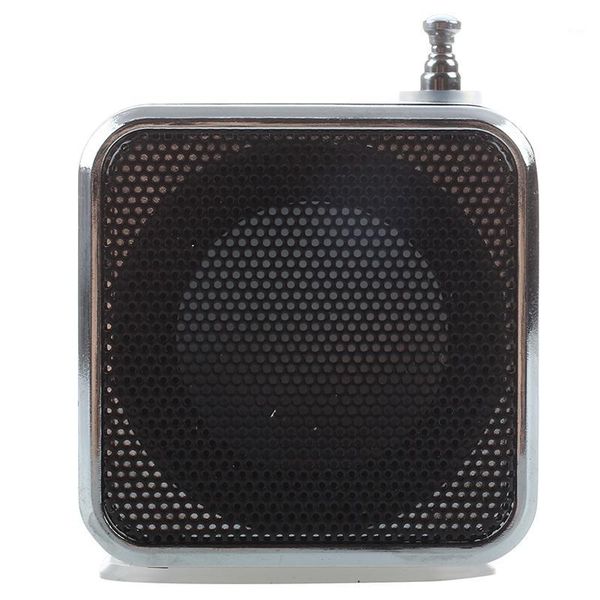 

td-v26 portable mini speaker with digital and micro sd / tf / usb fm - black1