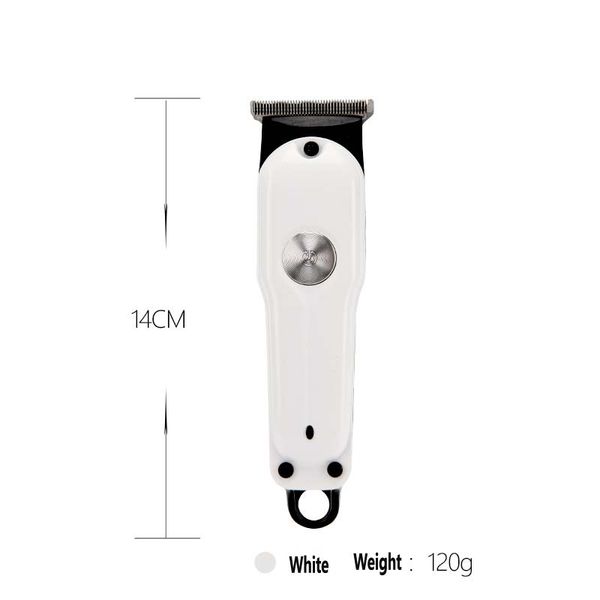 

magic clip metal hair clipper electric razor men steel head shaver hair trimmer black gold red 2 color