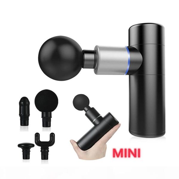 

мини электрический массажный пистолет мышцы релаксация массажер вибрация фасциальный пистолет массаж массаж малый фитнес оборудование