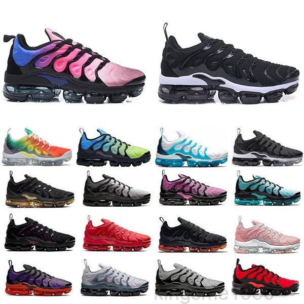 

2019 tn plus casual shoes for men women black speed red white anthracite ultra white black 2019 sneakers 36-46 yujd