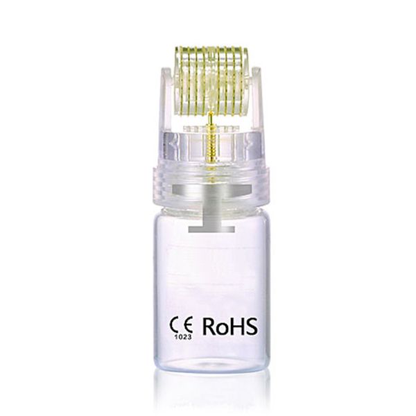 

hydra needle 192 pins aqua micro channel mesotherapy titanium gold needles fine touch system derma roller serum applicator