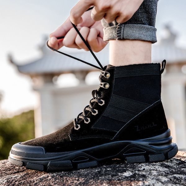 

f004 ankle boots men sneakers trainers casual skateboard shoes university blue dark mocha bred shadow twist classic mens black grey eur39-44