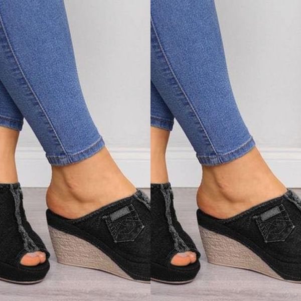 

frgeu 20 and high slope large 40-43 20 denim denim and sandals high heel slope heel sandals large 40-43