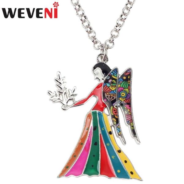 

chains weveni maxi statement metal alloy the virgo necklace chain choker pendant constellation zodiac signs jewelry for women girl gift, Silver