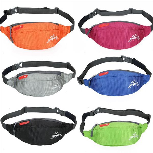 

waist bag thinkthendo women men waist belt pack bag pouch nylon belt bags casual multi function traveling new