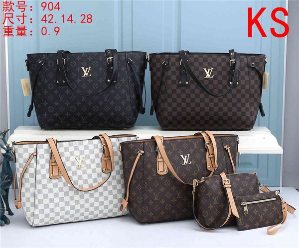 

lv louis vitton womens 3 pieces designers handbag backpack crossbody bag lady bags totes card holder coin purse wallets 904