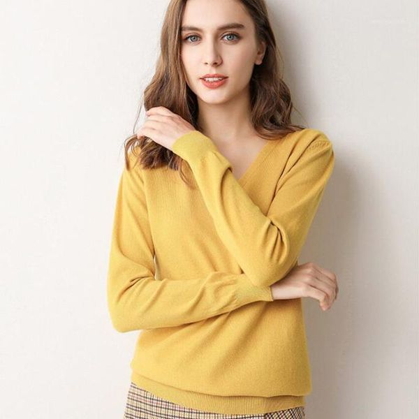 

women's sweaters ladies knitted sweater women pullovers jumper spring autumn winter basic v neck soft slim knitwear female1, White;black