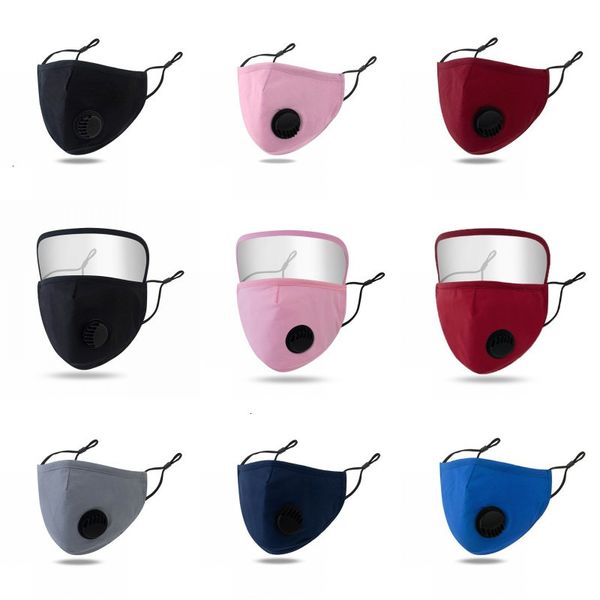 

mask pm2.5 washable eye dustproof reusable valve protective face shield cotton masks