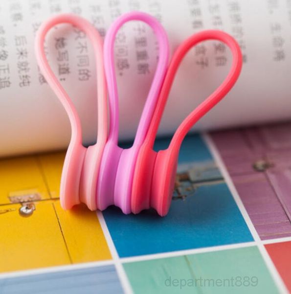 

usb-кабельный держатель ремешок управление силиконовыми наушниками short магнитный организатор собирать клипы bookmark bookchain house saceo