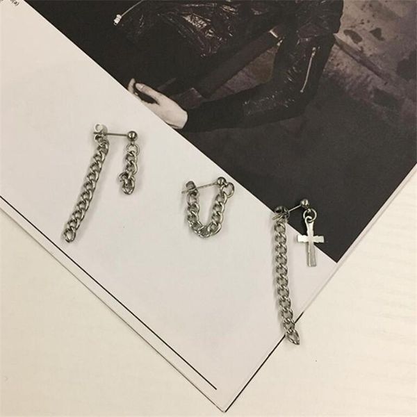 

личность старинные нержавеющие из нержавеющей стали серебристый цвет серьги серьги дамы панк многослойные кисточки подвесные серьги вечеринк, Black;white