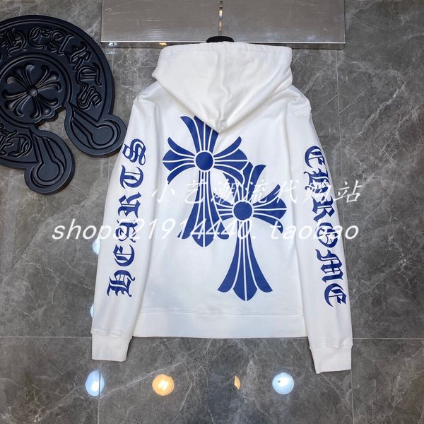 

crosin sanskrit horseshoe ch cross unicorn arm men's and women's hooded sweater, Black