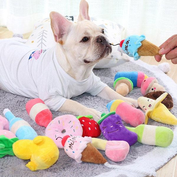 

squeak toys for dog toy fleece dog chew toy durability plush puppy pet sound toy for dogs supplies elephant duck pig plush wmtksi comb2010