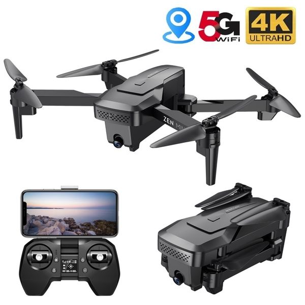 

visuo xs818 gps drone 4k camera hd fpv drones with follow me 5g wifi optical flow foldable rc quadcopter professional dron lj200908