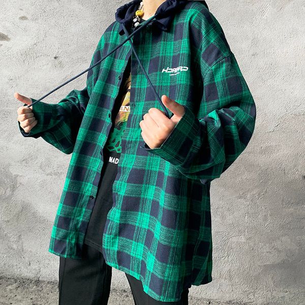 

2021 men's shirts spring and winter lean-fit new chess hoodie shirt young clothes 7ykx, White;black