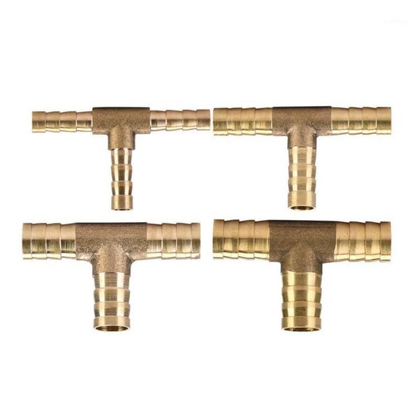 

5pcs t 3 way hose joiner barbed connector air fuel water pipe gas tubing 6-12mm1