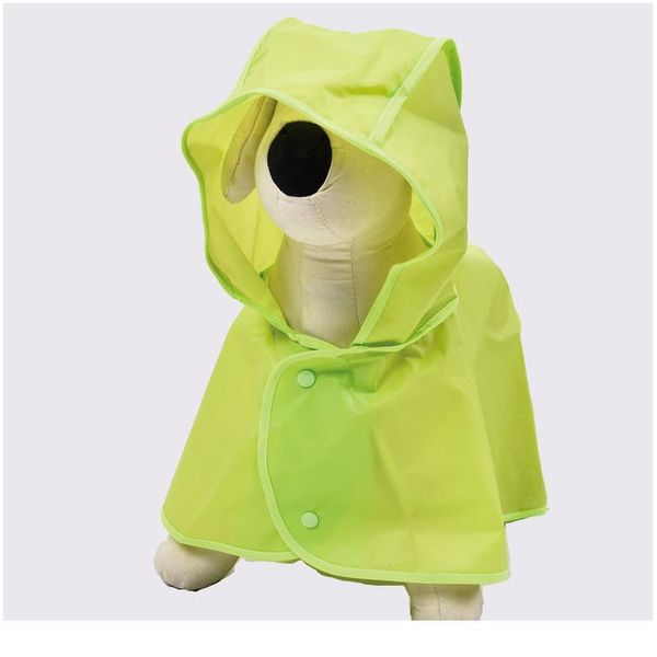 

fashion pet clothes dog raincoat transparent rain coat jacket waterproof small dogs clothing pug clothes dogs acc jlloyd