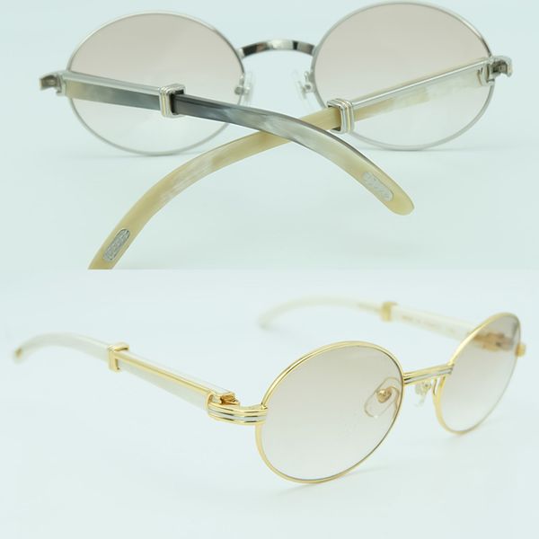 

oval mottled buffalo horn sunglasses men carter mens metal black white buffs sun glasses luxury outdoor driving shade eyewear